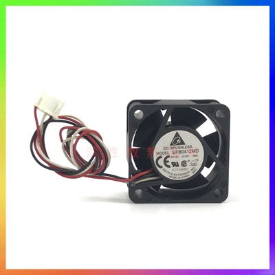 原装台达4020 EFB0412MD 4CM DC12V 0.10A 4CM厘米交换机散热风扇