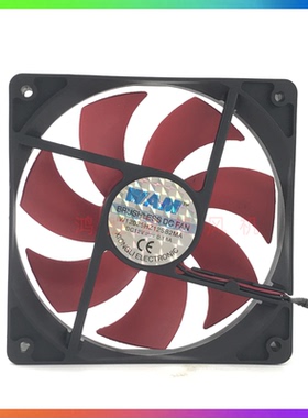 正品原装WAM W12025HZ12SB2MA 12V 0.18A 12025 2线静音散热风扇