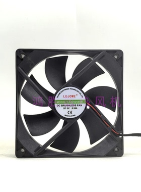 LEJOWE LA12025S5H 12025 DC5V 0.35A 12厘米 USB静音散热风扇