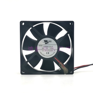 HXH HDB0812VA-P 8025 12V 0.55A 8厘米 机箱大风量防水散热风扇