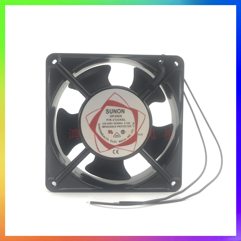建准SUNON DP200A P/N 2123XSL AC 220/240V 0.14A 12038散热风扇