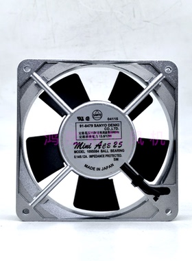 三洋 109S084 12025 115V 13.5/12W 0.14/0.12A 散热风扇 91-8479