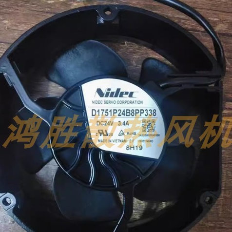 全新D1751P24B8PP338 DC24V 3.4A 变频器专用散热风扇