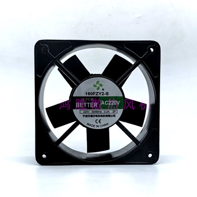 宁波贝德尔工业风扇 180FZY2-S 18065 AC220V 0.2A 排烟轴流风机