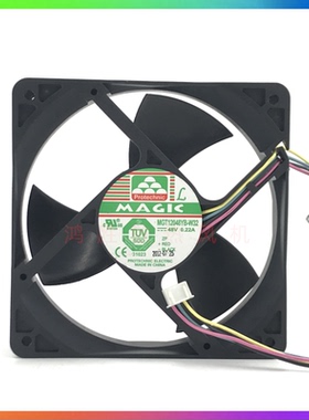 永立 MAGIC MGT12048YB-W32 DC48V 0.22A 12032 12CM温控散热风扇