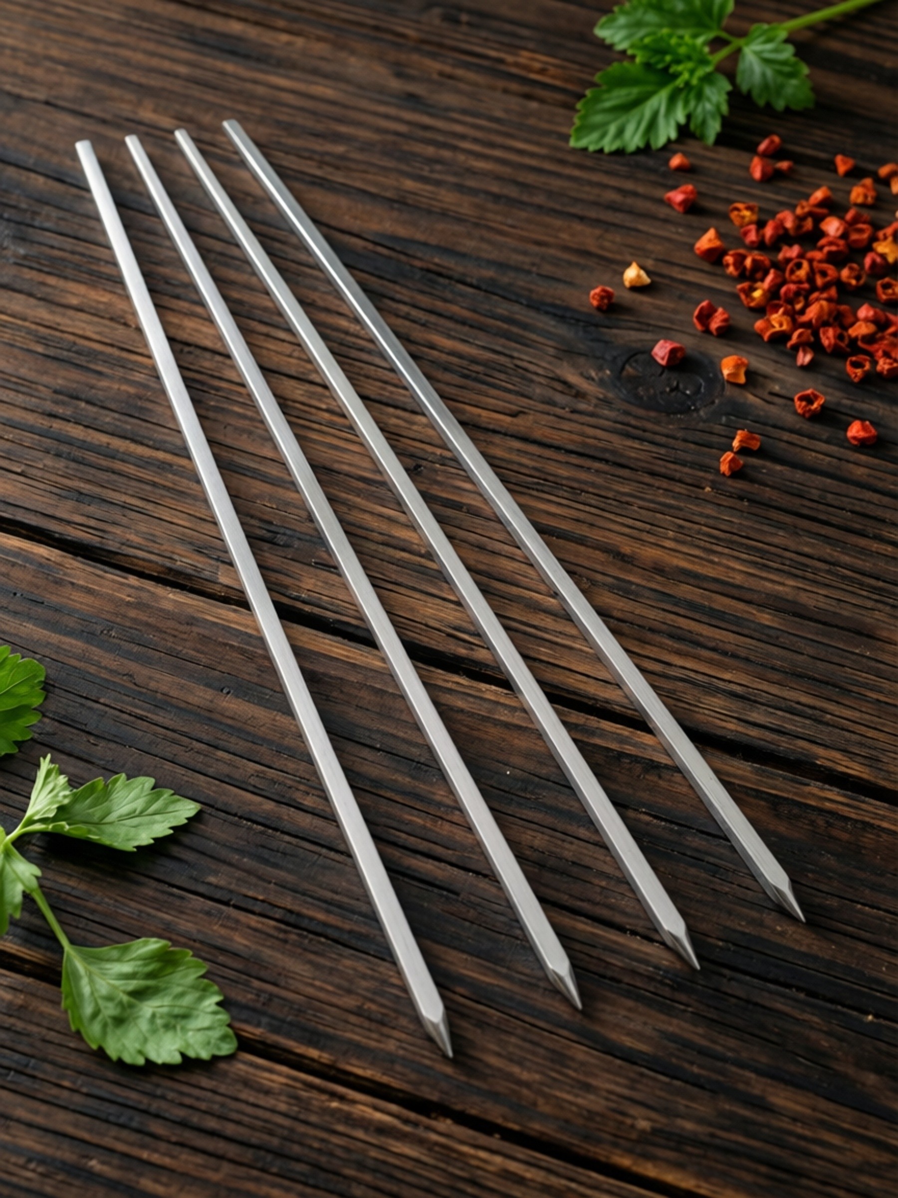 景中走土耳其烤肉烧烤签子304不锈钢方条四方型四棱形大粗超长,户外/登山/野营/旅行用品,烧烤针,淘宝优惠券,粉丝福利购,淘宝优惠卷