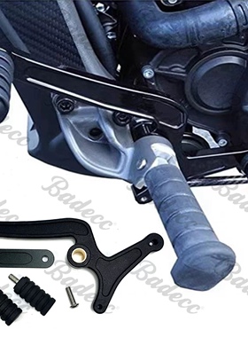 现货侦察兵轻骑兵前后挂档杆印第安Bobber改装后踩换挡杆脚踏黑色