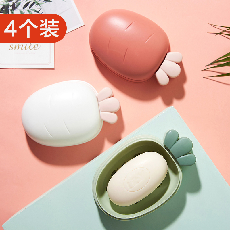 肥皂家用卡通可愛肥皂盒創意圖案