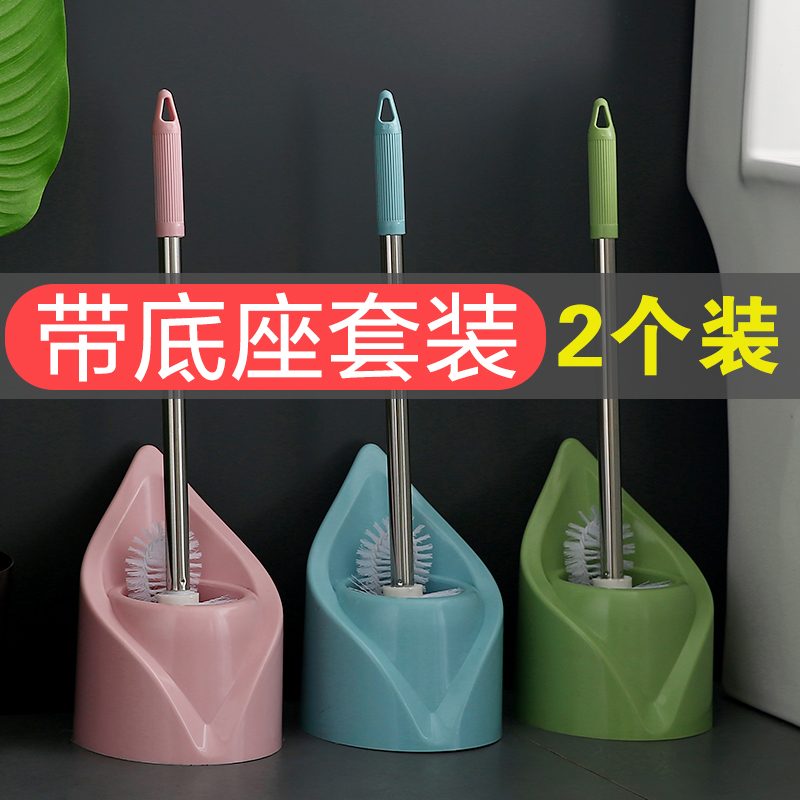 洗擦挂墙式蹲坑神器长柄马桶刷