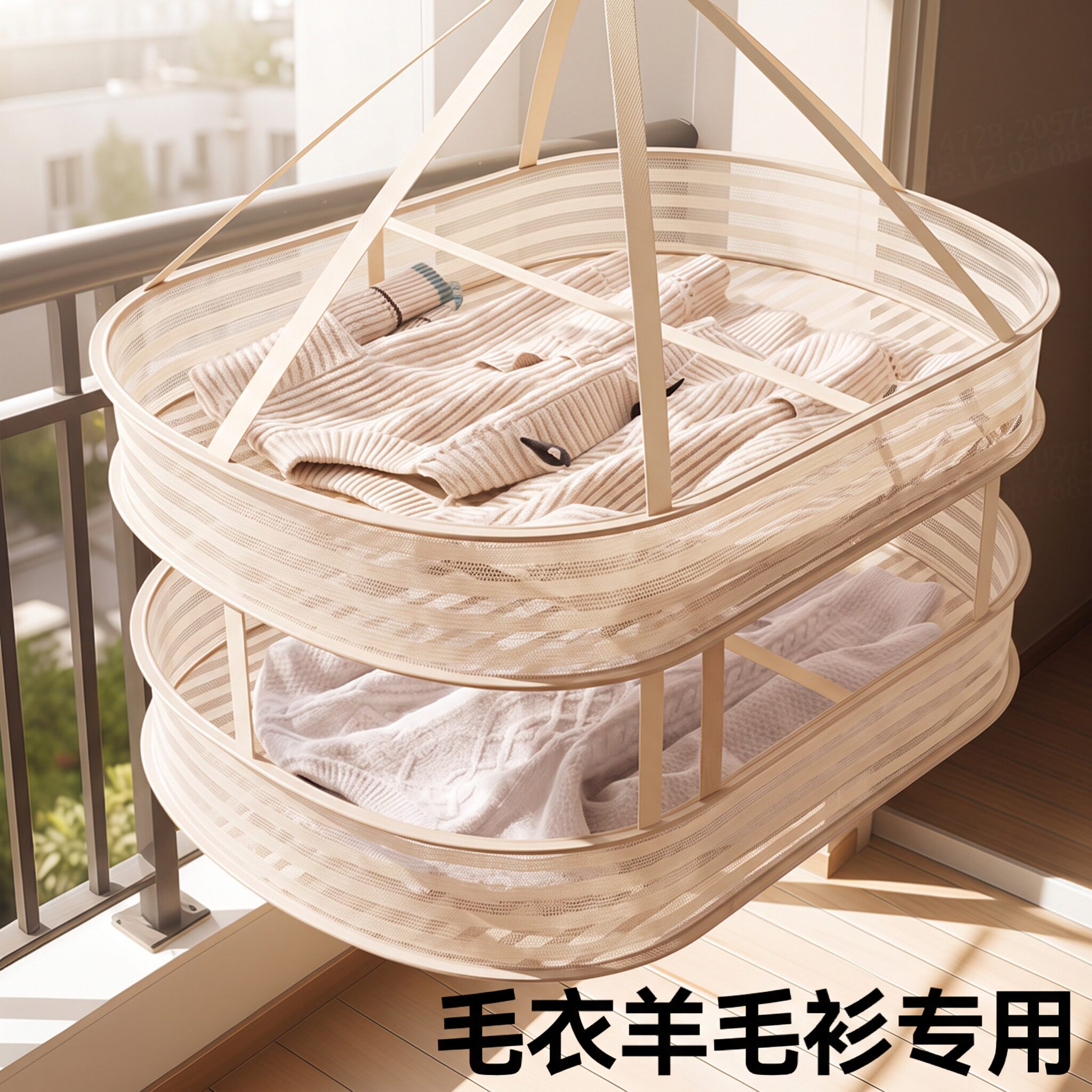 毛衣晾晒神器羊毛衫平铺晾衣架