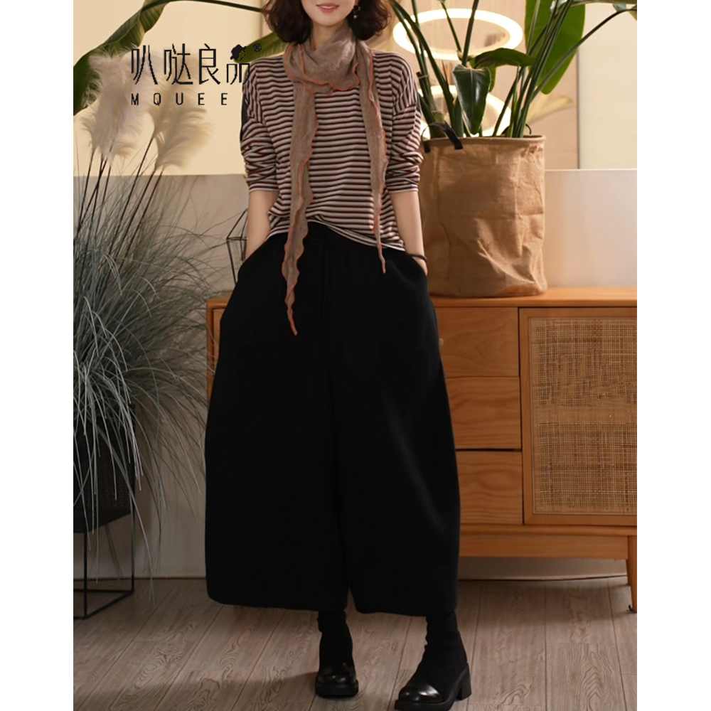 阔腿裤女时尚休闲百搭显瘦裤子