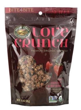 现货美国Nature's Path 自然之路黑巧克力红色浆果格兰诺拉燕麦片