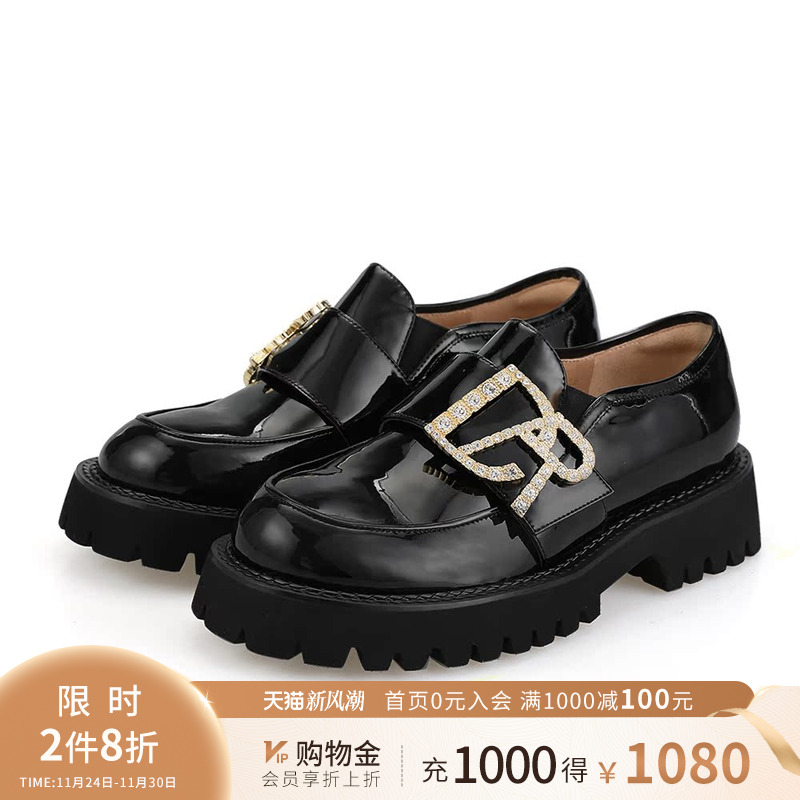 roberta乐福鞋诺贝达学院风