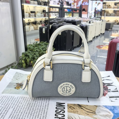 袋鼠正品新款高级感个性撞色手提包优雅时尚单肩斜挎女包潮流