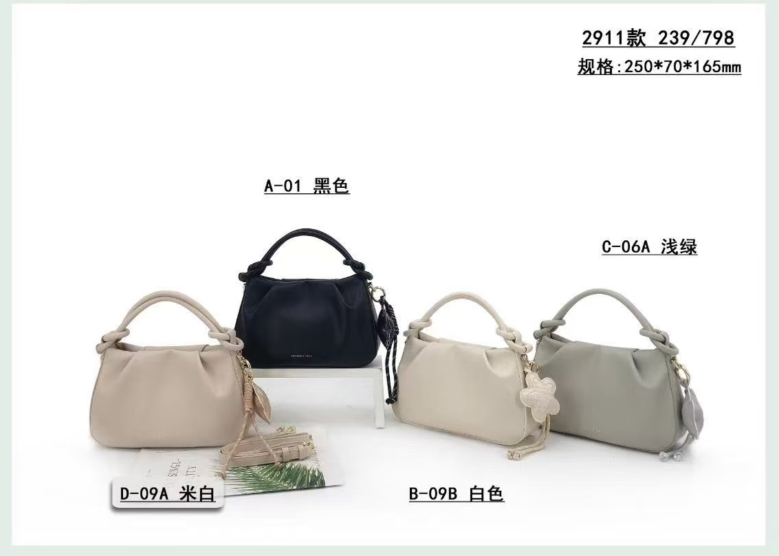 啄专柜女包2025新款云朵小众手提包小拎包褶皱时尚轻便单肩斜挎潮