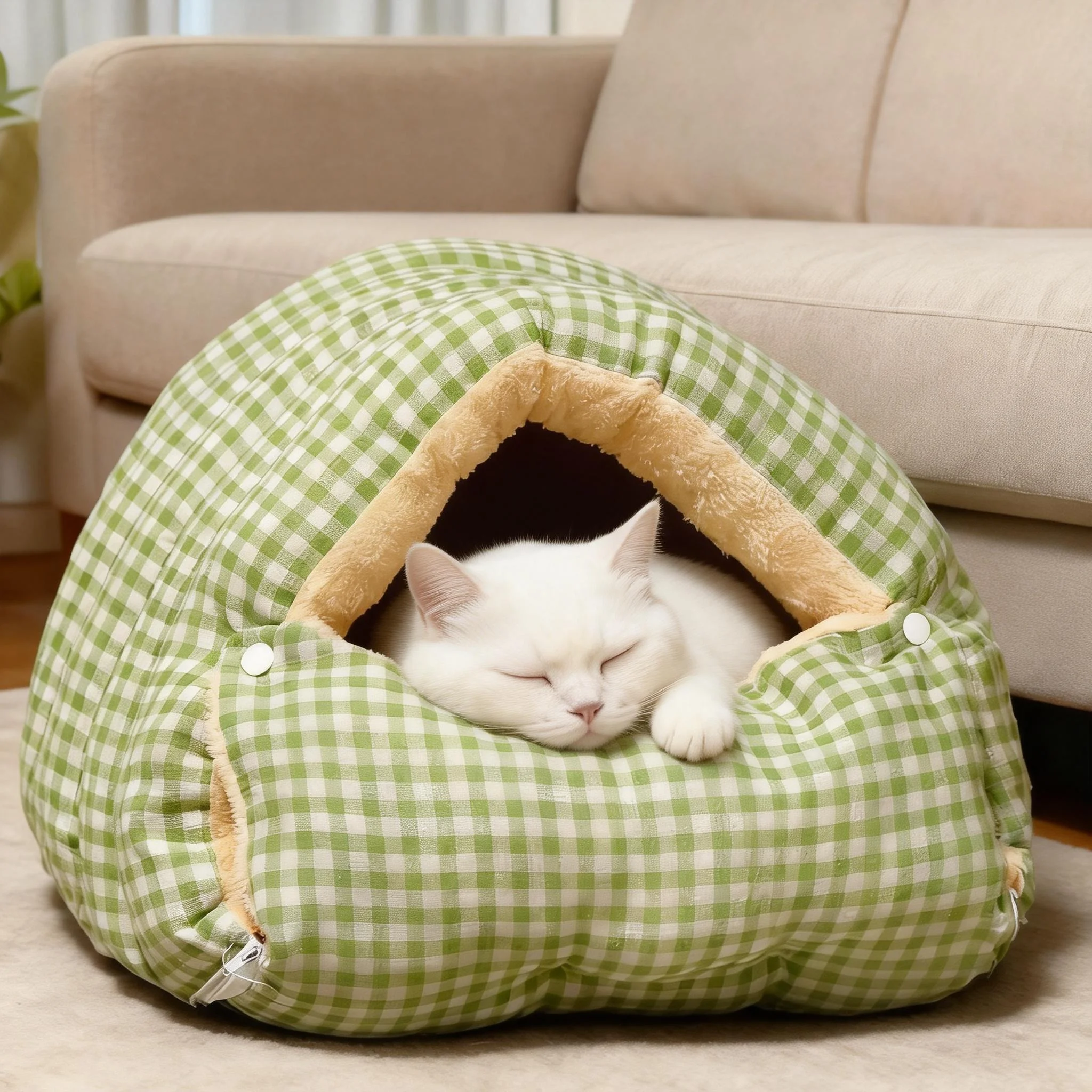 猫窝冬季保暖半封闭式可拆洗加绒四季通用猫咪窝猫床猫屋幼猫窝垫,宠物/宠物食品及用品,猫窝/屋/帐篷/沙发,淘宝优惠券,粉丝福利购,淘宝优惠卷