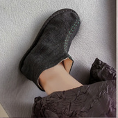 子女鞋 福利款 短靴平跟简约百搭棉麻鞋 手工千层底布鞋 子 春秋新款