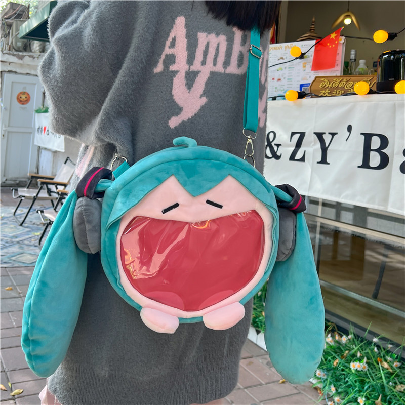 初音未来fufu痛包玩偶可爱软乎乎