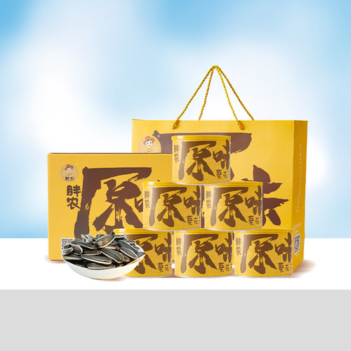 胖农经典版瓜子礼盒220gX6罐