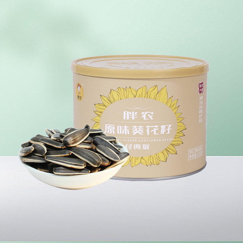 胖农原香味大颗粒熟葵花籽220g罐装 内蒙特产零食坚果2025新瓜子