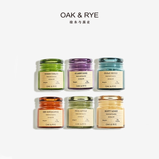 香薰蜡烛室内持久高级感生日礼物伴手礼 OAK&RYE橡木与黑麦