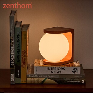 zenthom 可手机无线充电台灯触控开关USB充电 PLAT