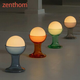 Established Sons GELATO冰淇淋灯糖果色玻璃台灯调光充电台灯