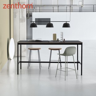 现代简约 BASE多功能高脚餐桌会议桌吧台边桌 zenthom Muuto