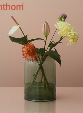 zenthom/TOTA蜡烛灯罩灯笼玻璃花瓶花盆 北欧软装摆件