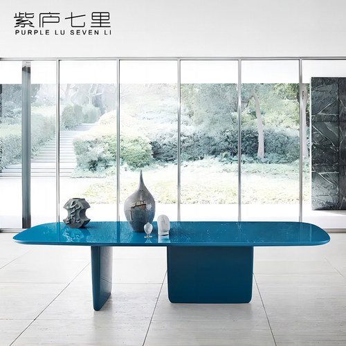 意式轻奢Tobi-Ishi大理石餐桌