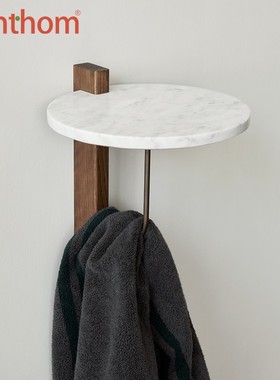 zenthom/AUDO Corbel Shelf几何造型大理石床头置物架 现代简约