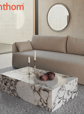 zenthom/AUDO Plinth大理石北欧极简主义茶几咖啡桌