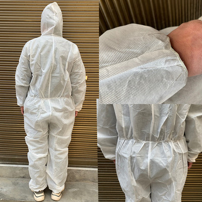 SMS透气防护服无纺布夏季