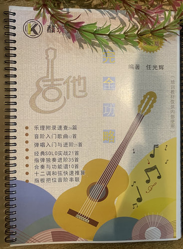 吉他攻略内部培训教材攻略弹唱经典指弹solo即行攻略乐理速查教程