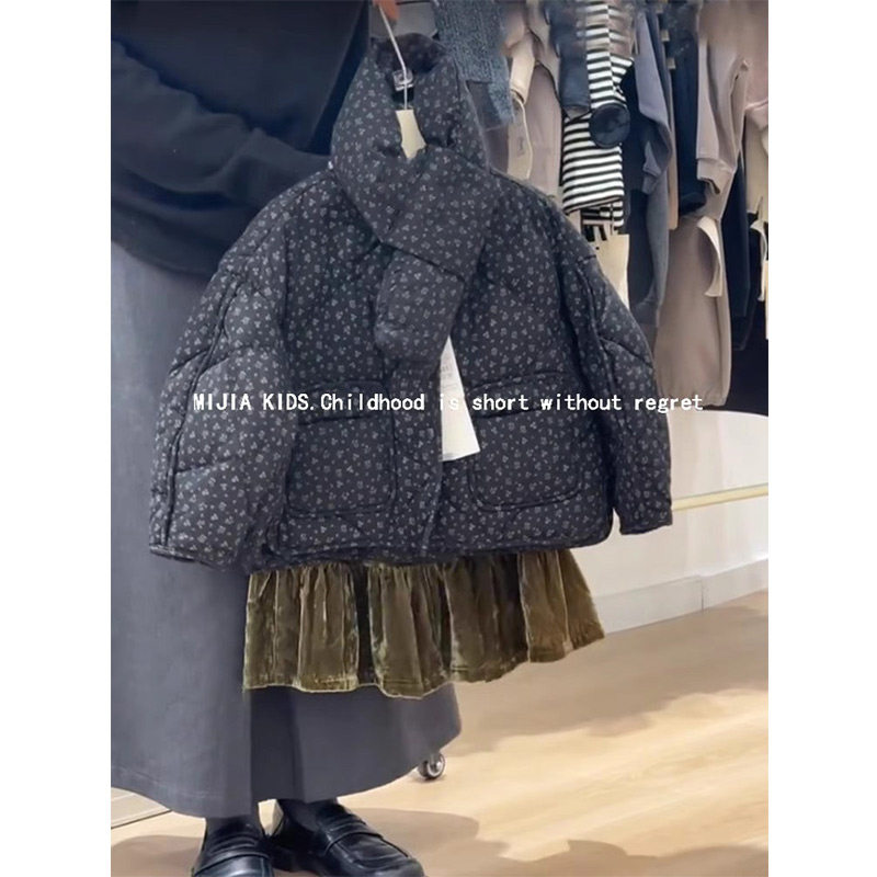 女童羽绒服2024秋冬季新款