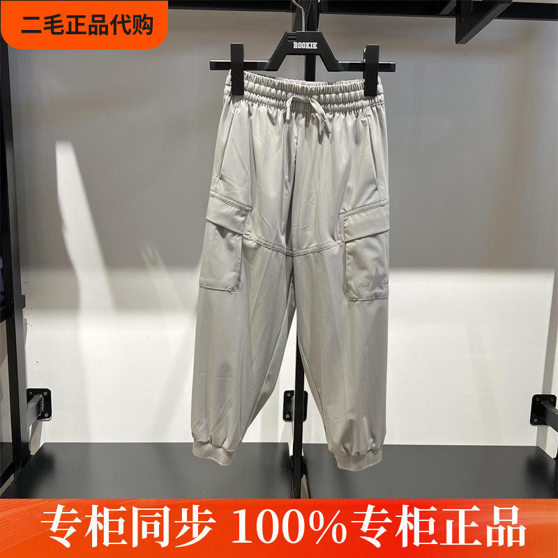 匡威童装休闲运动长裤子25春夏男童女童薄款速干工装裤CV2522043