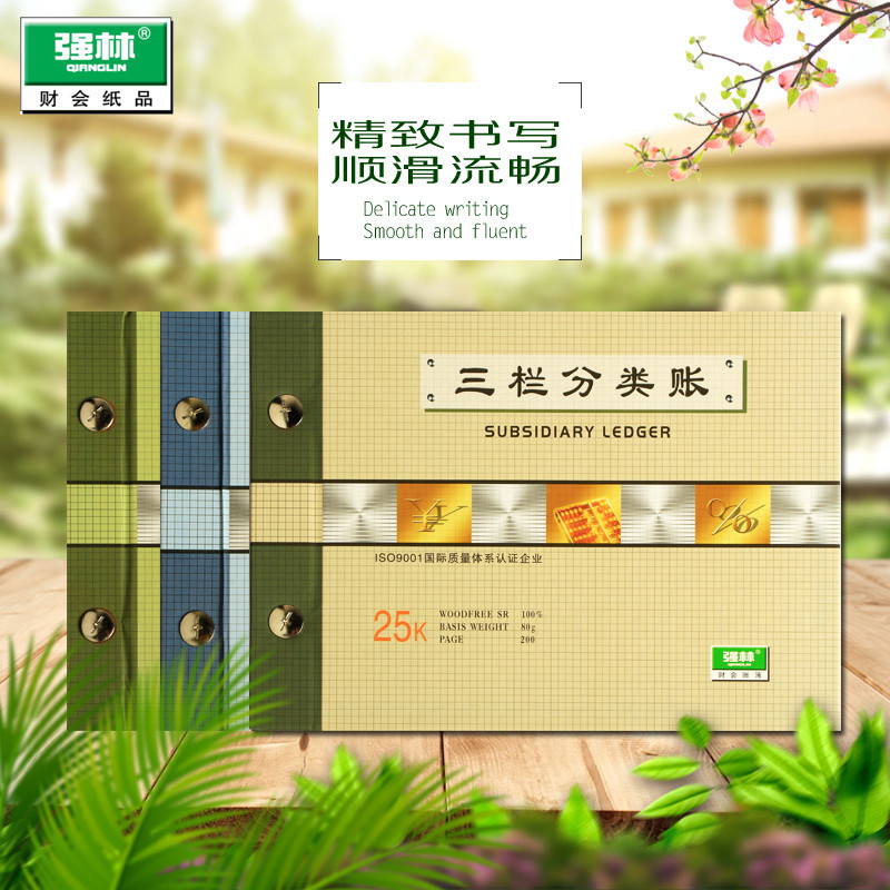 强林分类存货计数账册账本会计