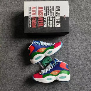 Concepts联名Reebok锐步艾弗森Question问题一代复古篮球鞋GZ6151