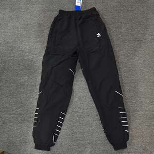 ADIDAS阿迪达斯三叶草女子梭织大LOGO收脚长裤GD2417