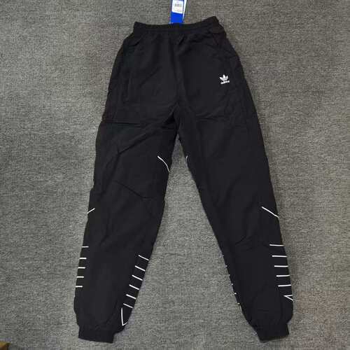 ADIDAS阿迪达斯三叶草女子梭织大LOGO收脚长裤GD2417