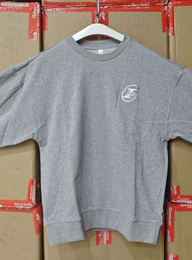 REEBOK锐步男子艾弗森刺绣印花纯棉毛圈圆领套头卫衣22FCR303UGGH