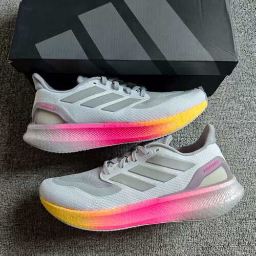 ADIDAS阿迪达斯夏中性PUREBOOST5透气百搭耐磨低帮跑步鞋IE8463