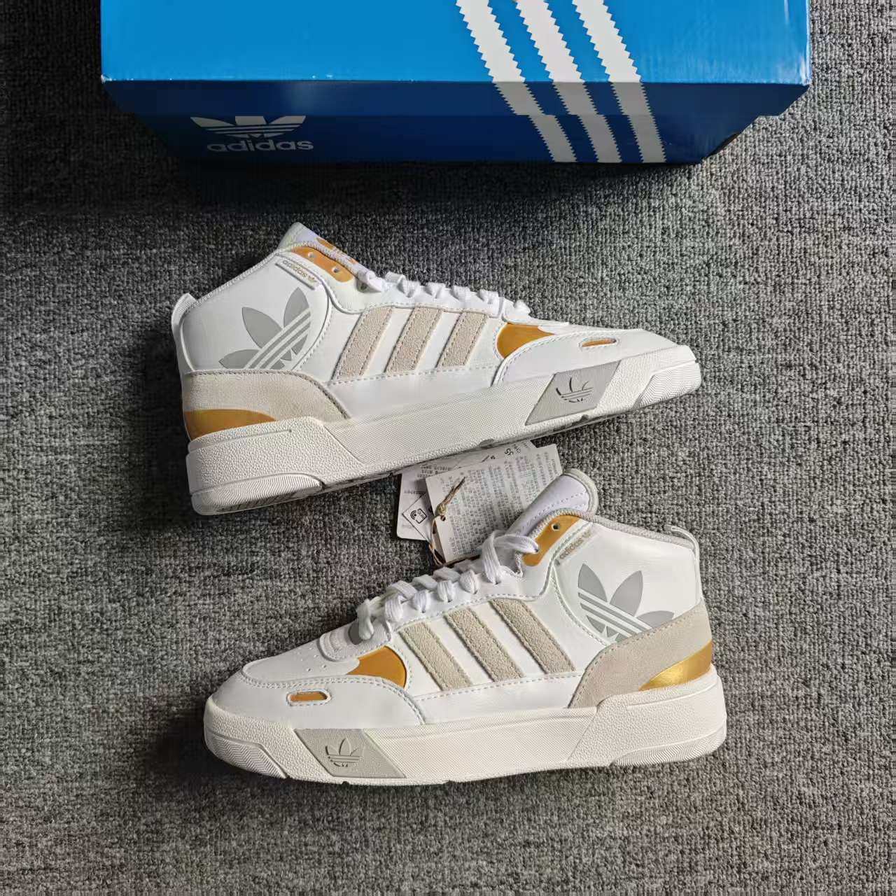 Adidas阿迪达斯男女Post Up耐磨百搭运动复古休闲舒适板鞋IF4342