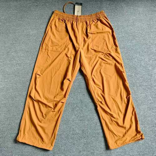 JORDAN男子运动休闲刺绣复古直筒阔腿收口工装长裤FV7307-228