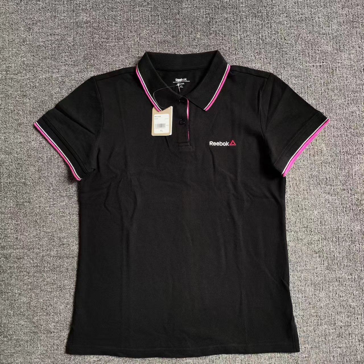 Reebok/锐步女子夏季POLO衫翻领休闲运动T恤短袖 EW0539