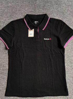 Reebok/锐步女子夏季POLO衫翻领休闲运动T恤短袖 EW0539