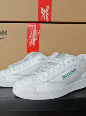REEBOK锐步BEAMS联名CLUB C BULC男子面包休闲板鞋 100033747