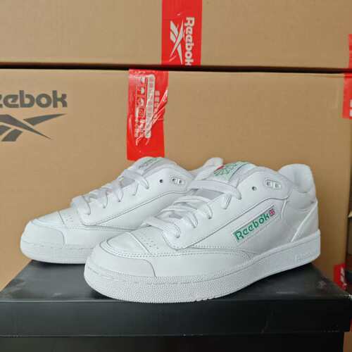 REEBOK锐步BEAMS联名CLUB C BULC男子面包休闲板鞋 100033747
