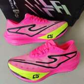 鸿星尔克芷境2.0炁科技马拉松碳板减震耐磨跑鞋 11124103235 222