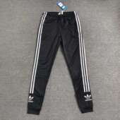 针织长裤 Adidas 百搭收腿修身 女子运动休闲经典 FT1827 三叶草